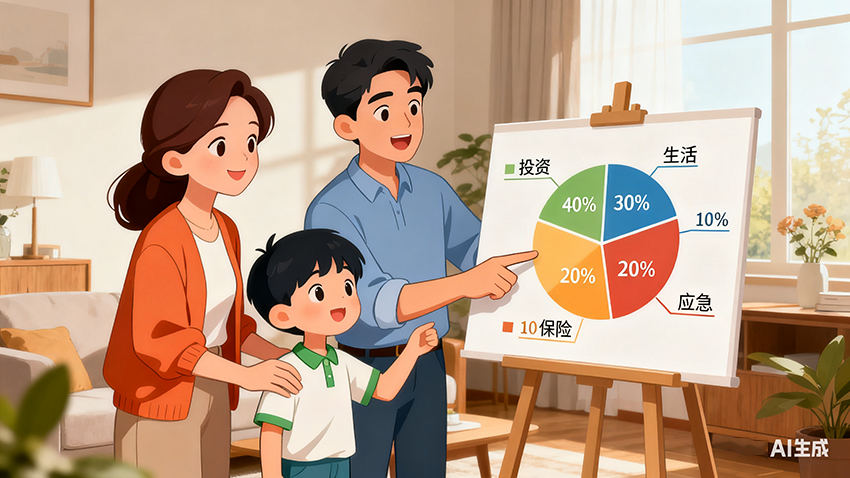 升华茂林保险保险销售有限公司——5 个家庭理财实用定律，避开理财坑、守住钱袋子！